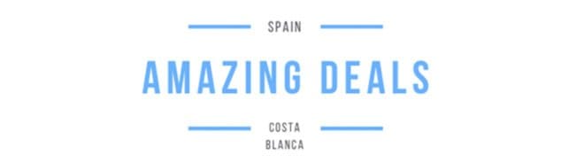 Aprovecha esta oferta en canapés en Amazing Deals Costa Blanca 2 Imagen: Logotipo de Amazing Deals Costa Blanca
