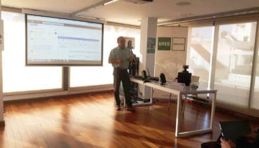 Andrés LópezdelaLlave en el curso de Psicología y Música de UNED
