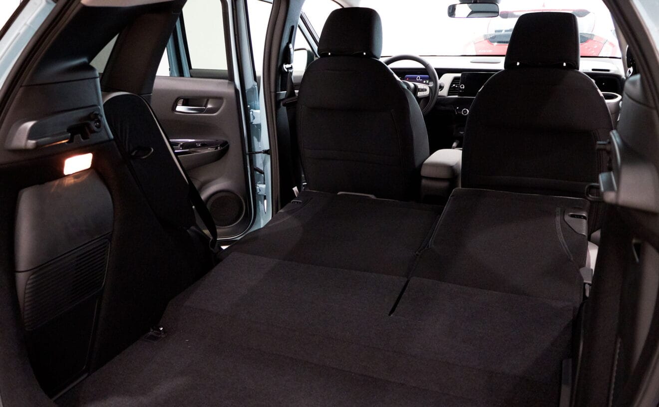 Asientos abatibles del nuevo Honda Jazz - Honda Ginestar Dénia