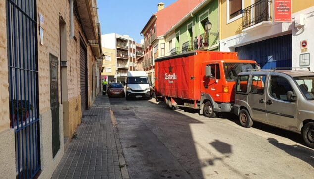 Imagen: Caos semetral por el cambio de estacionamiento