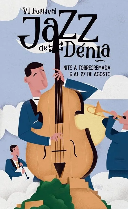 Cartel Jazz a Dénia