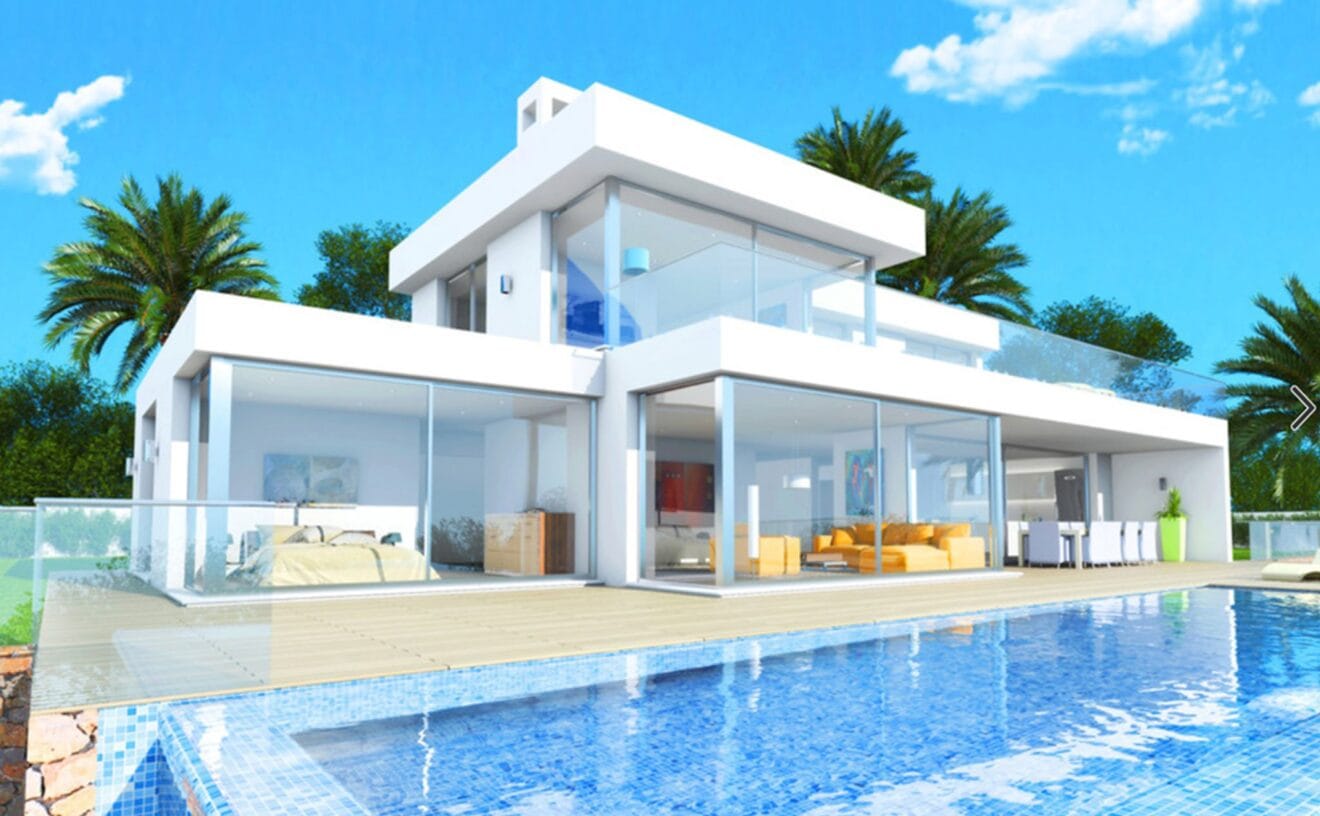 Fachada de Casa Natalia - Lucas Graf Projects