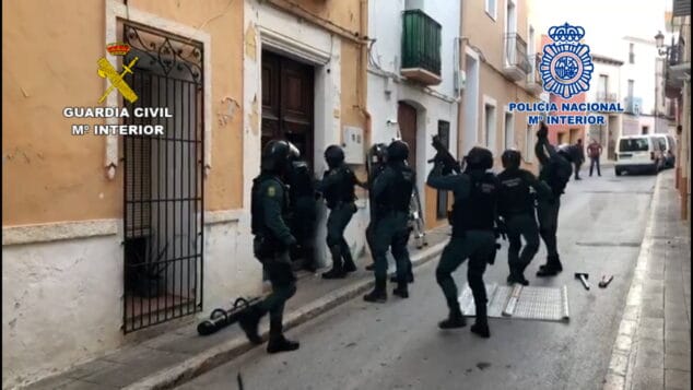 Imagen: Desarticulación de una banda criminal de droga