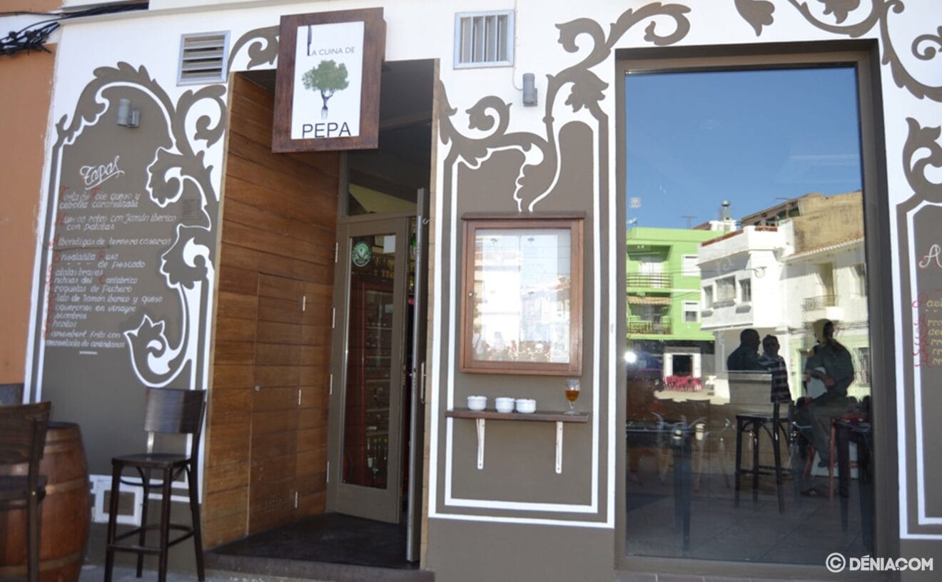 Fachada de La Cuina de Pepa