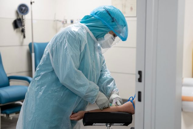 На снимке: группа ASISA лечила более 11.300 19 пациентов с помощью COVID-XNUMX в самые критические недели пандемии - HLA San Carlos