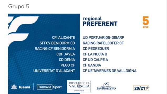 Imagen: Grupo V Preferente