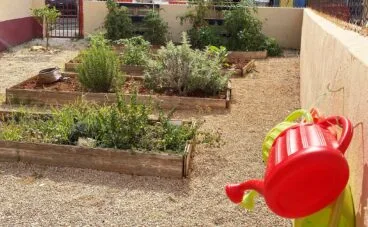 Huerto para los niños y cuidado por ellos – CEI El Castellet