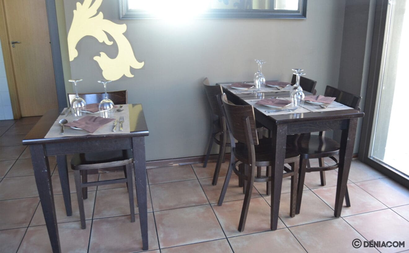 Comedor interior de La Cuina de Pepa