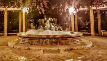 la glorieta victima de la ultima gamberrada