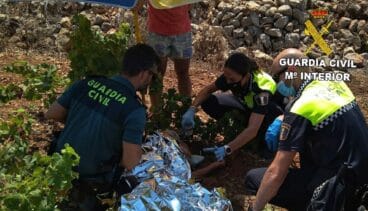 la guardia civil halla al desaparecido