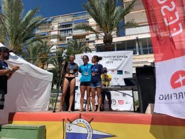 Podio Campeonato de España
