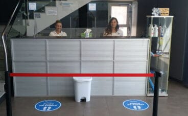 recepcion centro deportivo denia