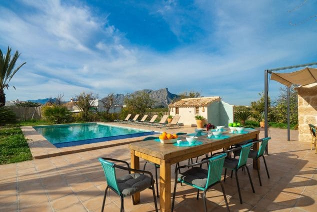 vistas montana casa vacaciones denia seis personas aguila rent a villa