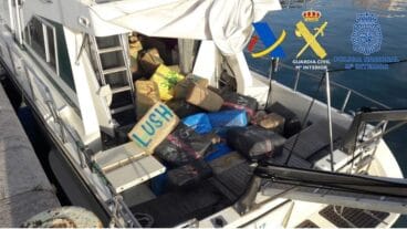 yate incautado frente a calp