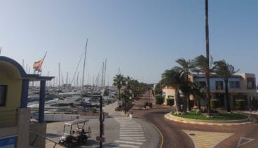 entrada de marina de denia