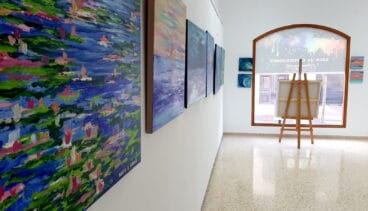 Exposición Colores de Marita en Champagnat