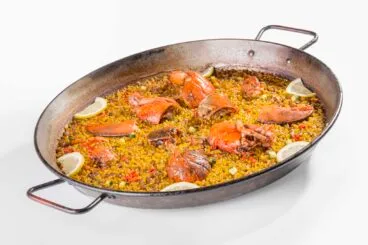 Exquisita paella en Oliva Nova