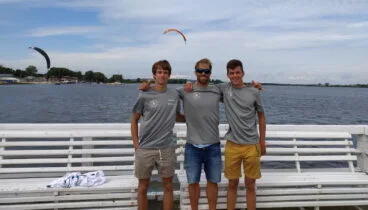 kitesurfistas de marina el portet