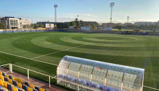 Image: New lawn of the Diego Mena field