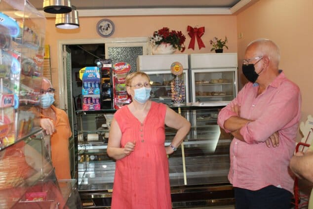 Imagen: Pepa Agulló junto a Vicent Grimalt