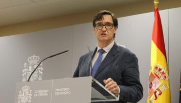 salvador illa ministro de sanidad en rueda de prensa