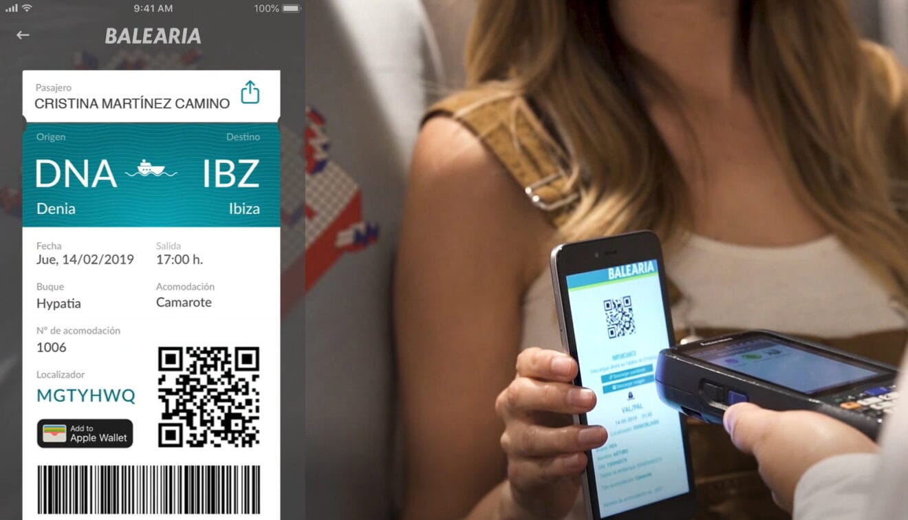 Servicio de whatsapp de Baleària