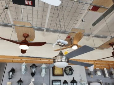 Tres ventiladores Vimaluz
