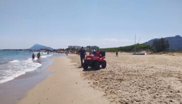 Zona acordonada por el explosivo hallado