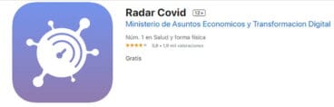 app radar covid