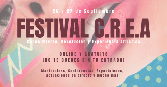 Imagen: Cartel de Festival C.R.E.A