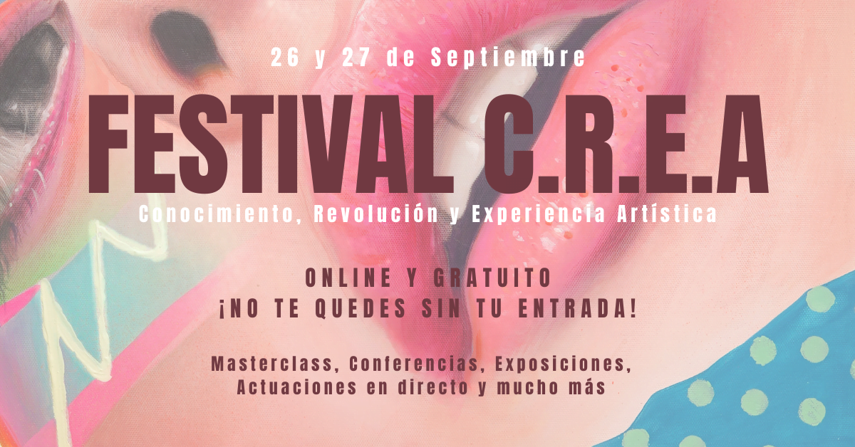 Cartel de Festival C.R.E.A