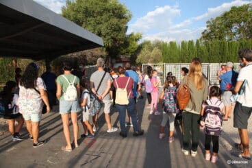 Colas en los centros en el inicio del curso escolar | Tino Calvo