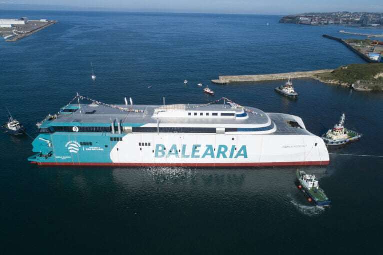 The new Fast Ferry of Baleària