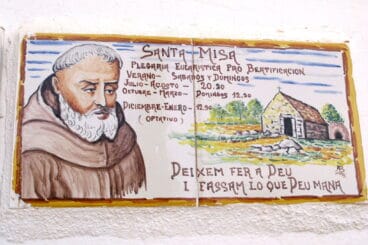 Horario de misas en la Ermita del Pare Pere de Dénia