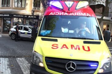 la ambulancia samu ha atendido a la victima