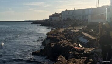 Les Deveses después del temporal Gloria