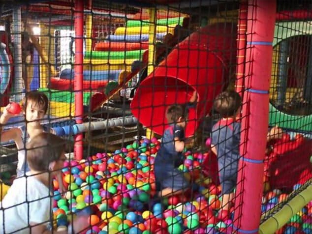 parque de bolas mon blau