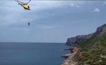 rescate de un senderista