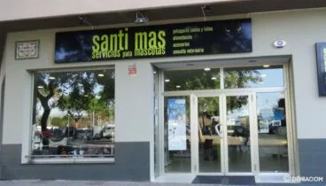 santi més serveis per a mascotes façana