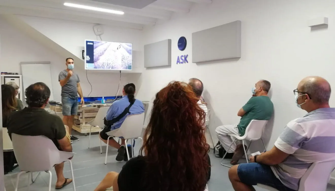 Taller de fotografía del Fotoclub Cambra Fosca