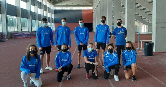Grandes resultados en el Critèrium Autonòmic Individual Sub16 para los atletas del E.M.A Dénia - C.A. Baleària Diànium 1 Imagen: Atletas del C.A. Baleària Diànium