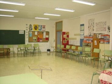 aula de un centro escolar