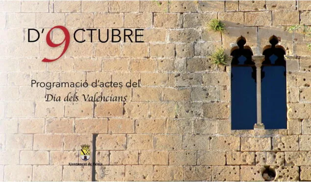 Imagen: Cartel 9 octubre Dénia