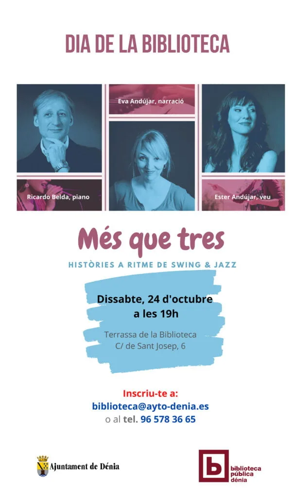 cartel mes que tres