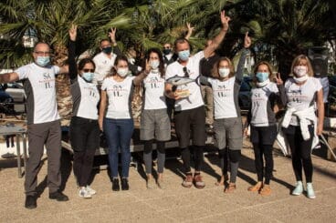 Ganadores de la embarcación Kim de Marina el Portet