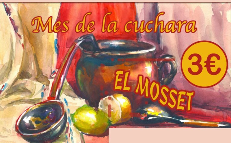 Spoon month at El Mosset: spoon dishes at € 3