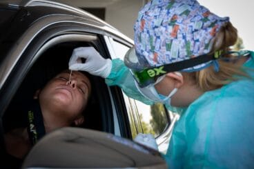 prueba de pcr en el hospital de denia