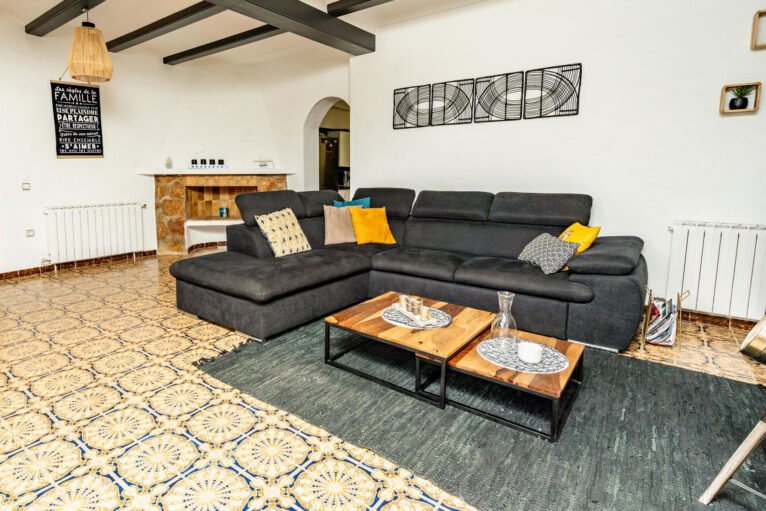 Living room of a holiday villa in Dénia - Aguila Rent a Villa