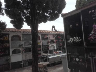 trabajos de mejora en el cementerio