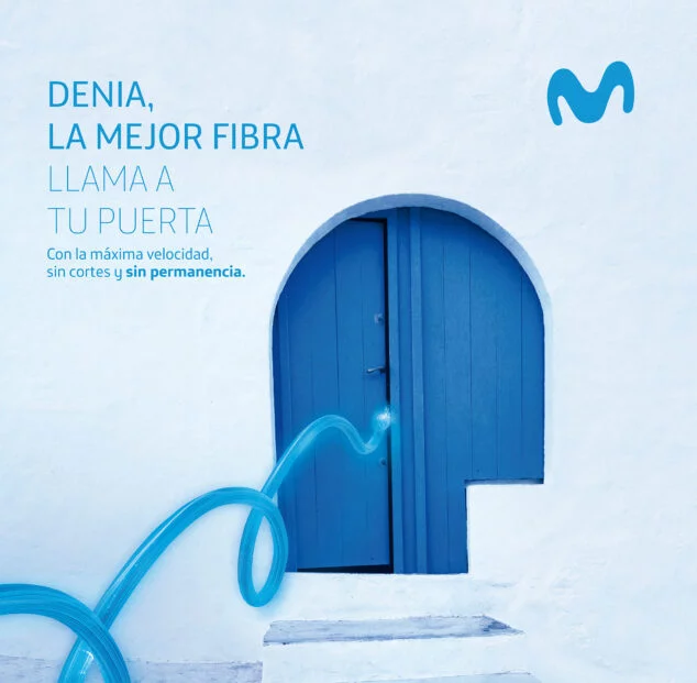 Imagen: Abre la puerta a la fibra en Dénia - Movistar